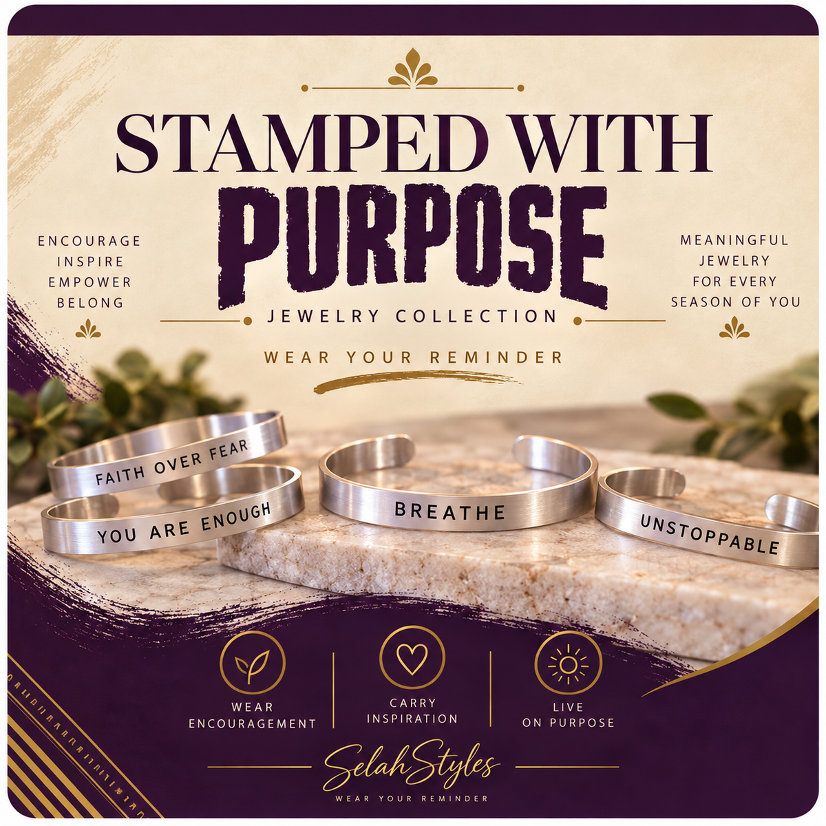 Stamped with Purpose Collection