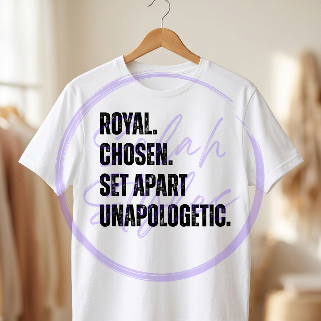 Royal. Chosen. Set Apart...