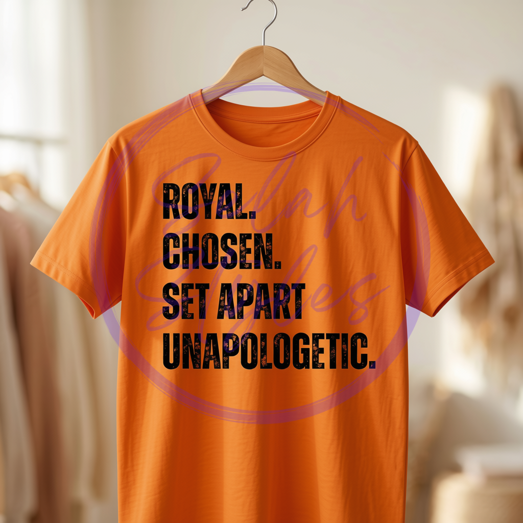 Royal. Chosen. Set Apart...