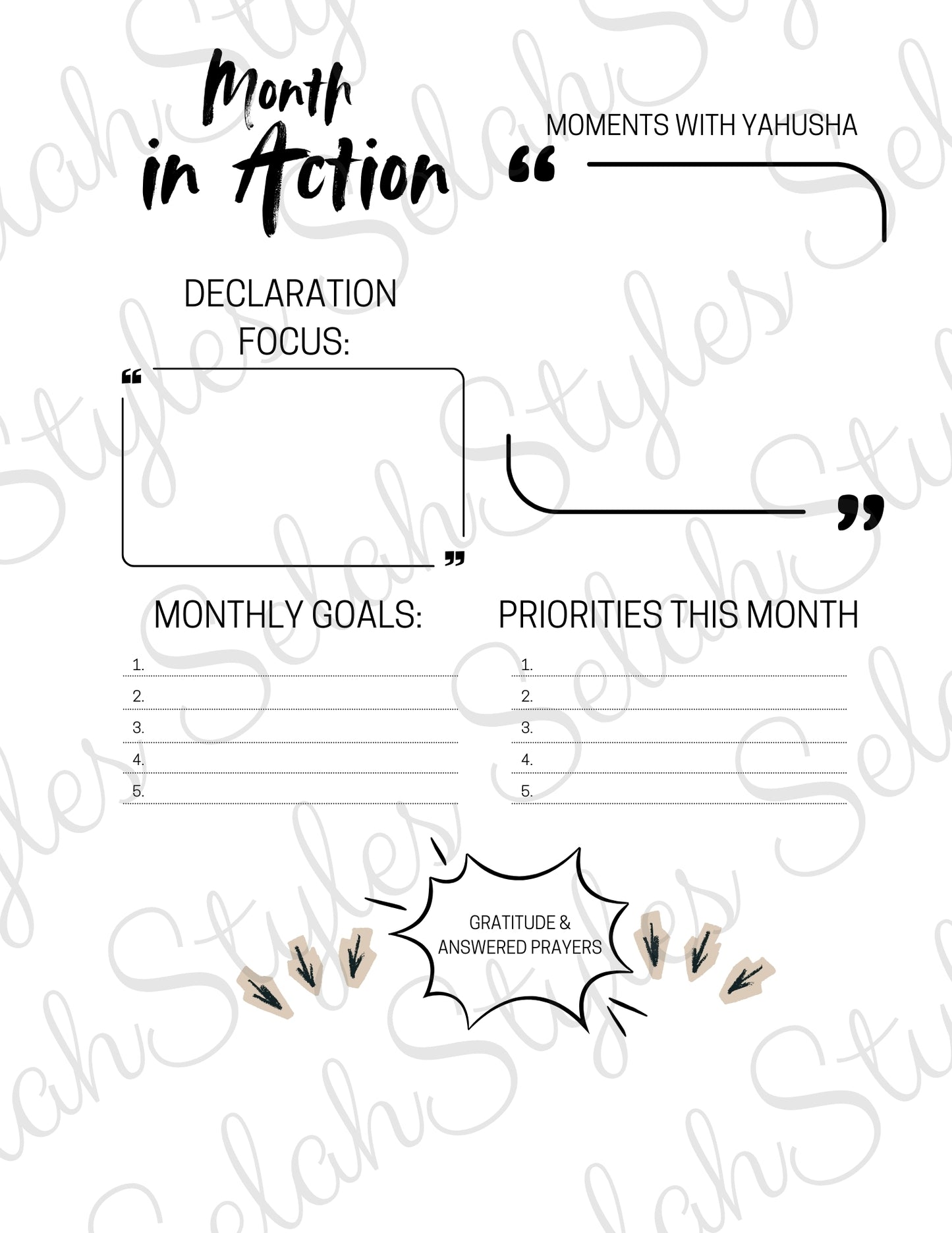 2026-2027 Hebraic Planner