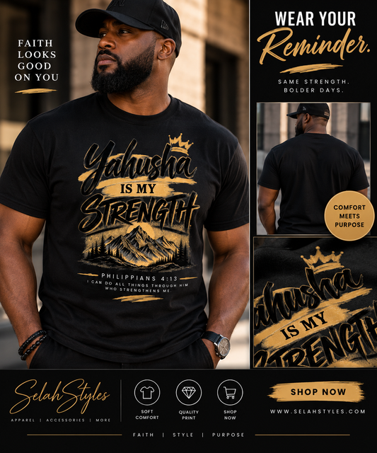 Yahusha Is My Strength Tee
